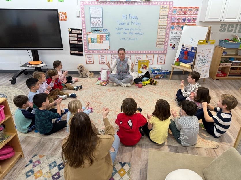 Children engaging in a play-based social-emotional learning activity from the humanKIND Curriculum